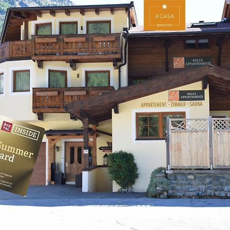 Ferienwohnung A CASA Bernstein Sölden Exterior foto