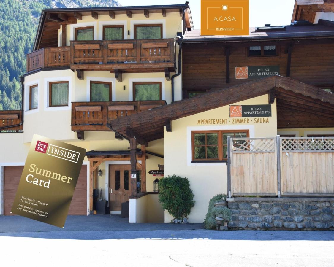 Ferienwohnung A CASA Bernstein Sölden Exterior foto