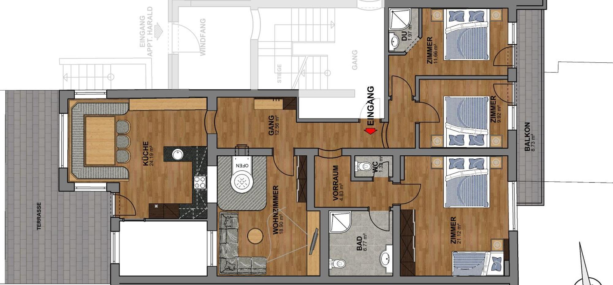 Ferienwohnung A CASA Bernstein Sölden Exterior foto
