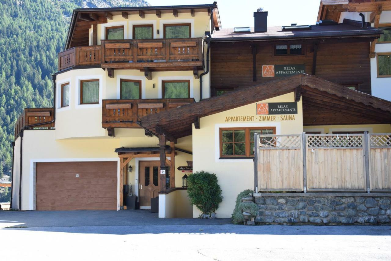 Ferienwohnung A CASA Bernstein Sölden Exterior foto